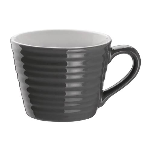 Olympia CafA Aroma Mugs Charcoal 230ml
