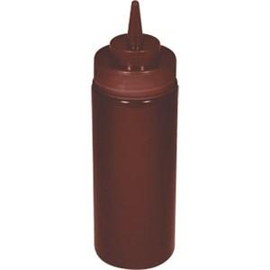 Vogue Brown Squeeze Sauce Bottle 12oz