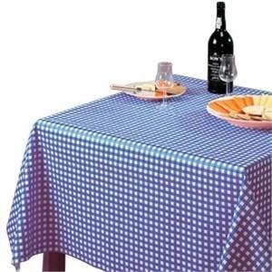 Tablecloth Blue Check - 1370x1370mm 54x54