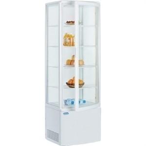 Polar Chilled Display with Curved Glass Door - 235Ltr