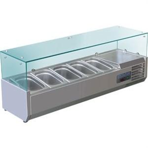 Polar Refrigerated Counter Top Prep/Servery 1200mm 5 GN 1/4 (M)