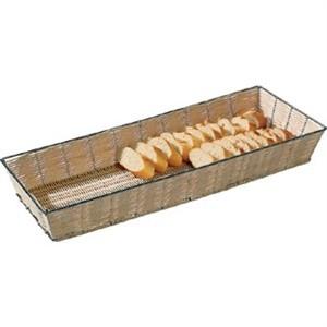Wicker Metal Frame Basket