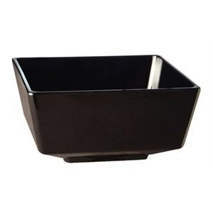 APS Float Black Square Bowl 4in