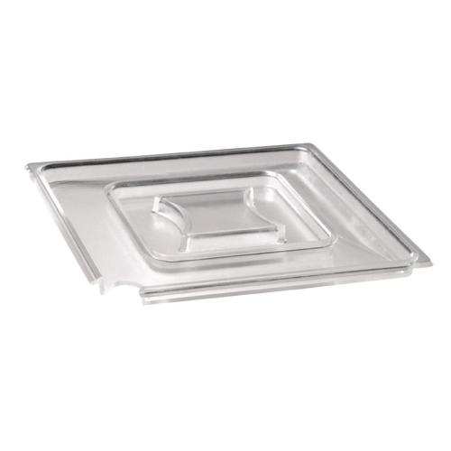 Float Square Cover Clear SAN 190x190mm