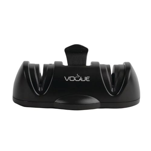 Vogue Manual 2 Stage Knife Sharpener with Suction Base Diamond Ceramic