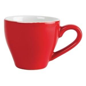 Olympia CafÃ© Espresso Cups Red 100ml 3.5oz (12pp)