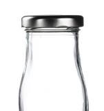 Silver Cap for Mini Milk Bottles 18PP
