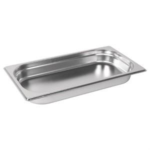 Vogue Stainless Steel GN 1/3 Pan 40mm