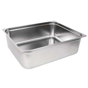 Vogue Stainless Steel GN 2/1 Pan 200mm