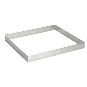 De Buyer Stainless Steel Square Mould 200mm x 20mm