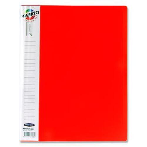 Premto A4 40 Pocket Display Book - Ketchup Red