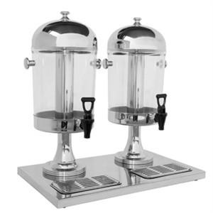 Olympia Double Juice Dispenser with Drip Tray