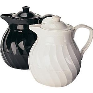 Insulated Tea Pot - Black 1 Ltr/35oz
