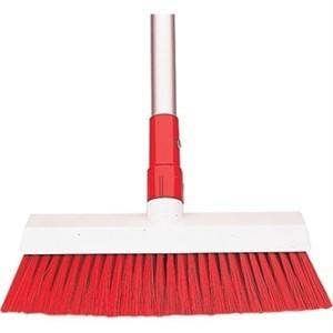 SYR Hygiene Broom Head Stiff Bristle Red