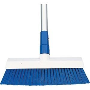 SYR Hygiene Broom Head Stiff Bristle Blue