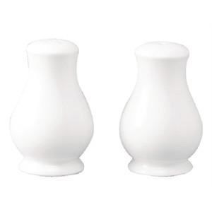 Churchill Whiteware Sandringham Salt Shakers 82mm (Box 12)