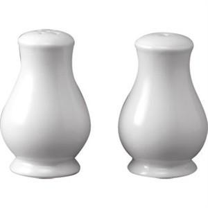 Churchill Whiteware Sandringham Pepper Shakers 82mm (Pack of 12)