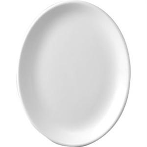 White Oval Plate/Platter 8" (Box 12)