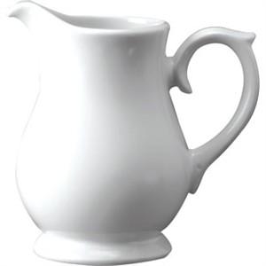 White Sandringham Jug/Creamer 1/4pint (Box 4)