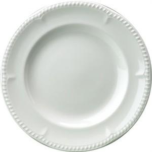 Buckingham White Plate 215mm (Box 24)