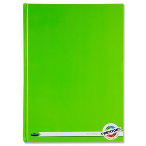 Premto A4 160Pg Hardcover Notebook - Caterpillar Green