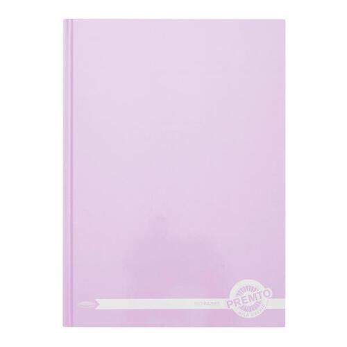 Premto Pastel A4 160pg Hardcover Notebook - Wild Orchid