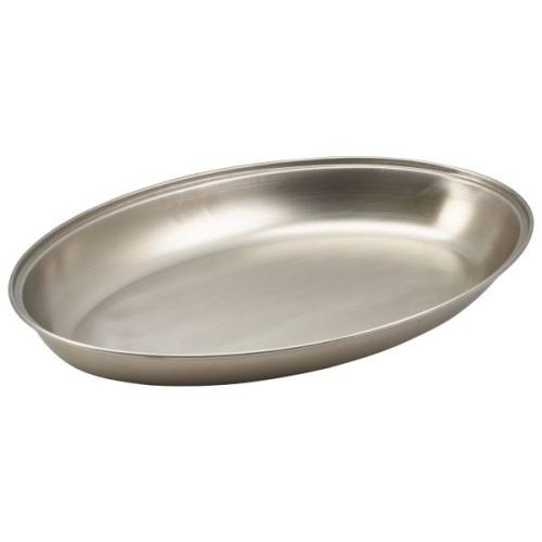 GenWare Stainless Steel Oval Vegetable Dish 35cm/14"