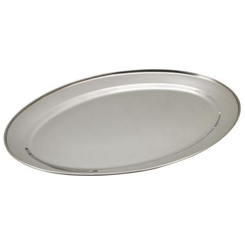 GenWare Stainless Steel Oval Flat 54.5cm/22"