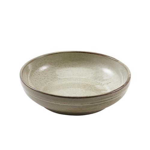 Terra Porcelain Smoke Grey Coupe Bowl 20cm