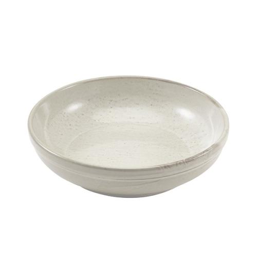 Terra Porcelain Smoke Grey Coupe Bowl 23cm