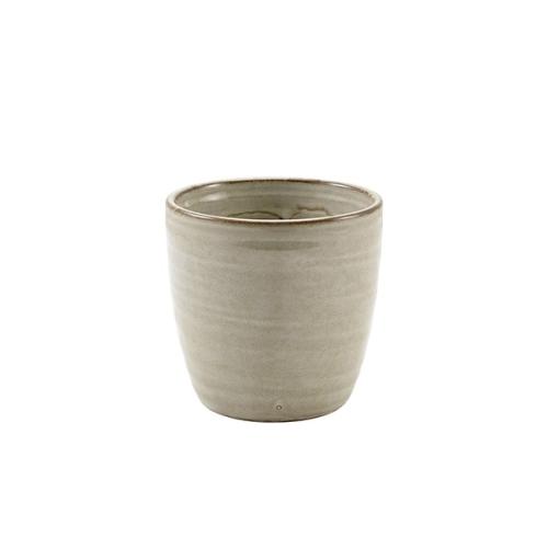Terra Porcelain Smoke Grey Chip Cup 30cl/10.5oz