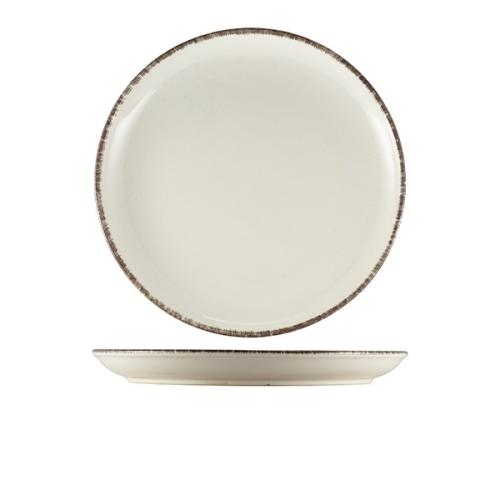 Terra Stoneware Sereno Grey Coupe Plate 27.5cm