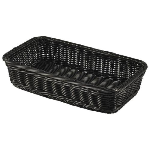 Polywicker Display Basket GN 1/3 Black