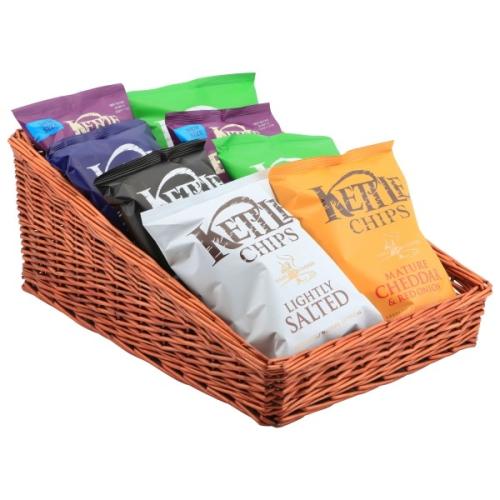 Wicker Display Basket 46X36X20cm - 7cm Front