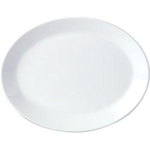 Steelite Simplicity White Oval Coupe Dishes 342mm (Box 12)
