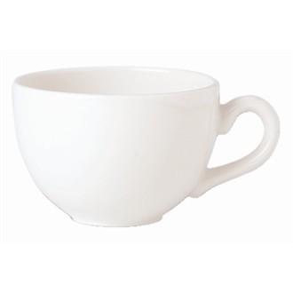 Steelite Simplicity White Low Empire Espresso Cups 85ml (Pack of 12)