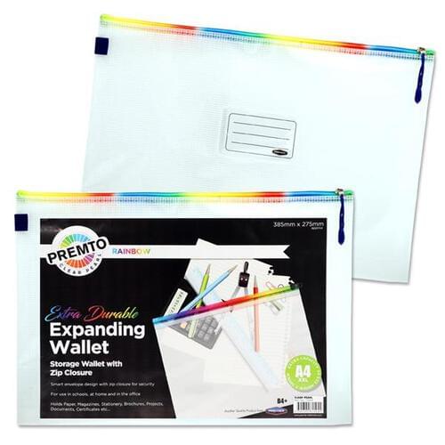 Premier Office B4+ Extra Durable Mesh Wallet - Rainbow