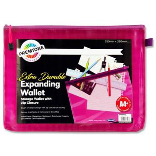 Premto A4+ Extra Durable Mesh Storage Wallet - Fandango