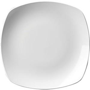 White Square Plate 6 1/2 170mm (Box 12)