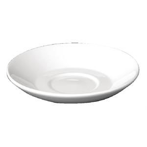 Churchill Plain Whiteware Small Saucers 140mm (Box 24)