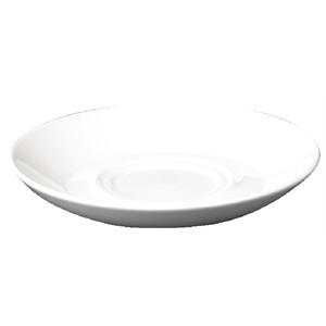 Churchill Plain Whiteware Large Saucers 165mm (Box 24)