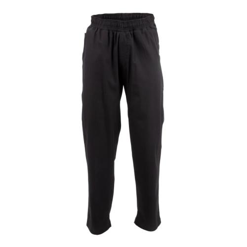 Chef Works Unisex Better Built Baggy Chef Trousers Black