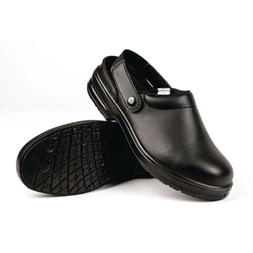 Slipbuster Lite Black Unisex Safety Clogs
