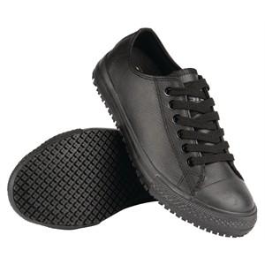 Shoes For Crews  Old School Leather Trainer