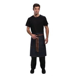 Chef Works Memphis Bistro Apron Indigo