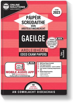 Gaeilge Ardleidhal + Audio App + Teacher CD-ROMs + Solutions