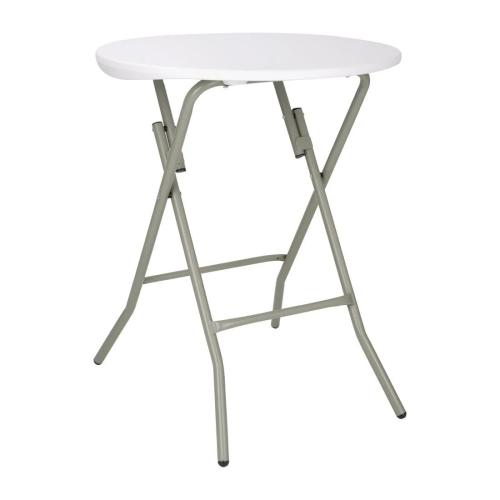 Bolero Foldaway Round Table - 600mm dia