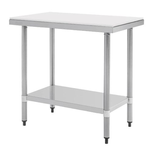 Vogue Stainless Steel Chopping Board Table 900mm