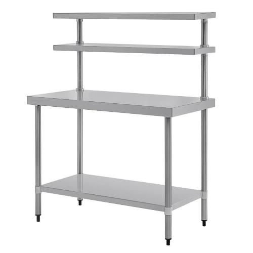 Vogue Stainless Steel Prep Station 1200x600mm