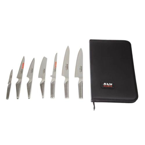 Global 7 Piece Knife Case Set